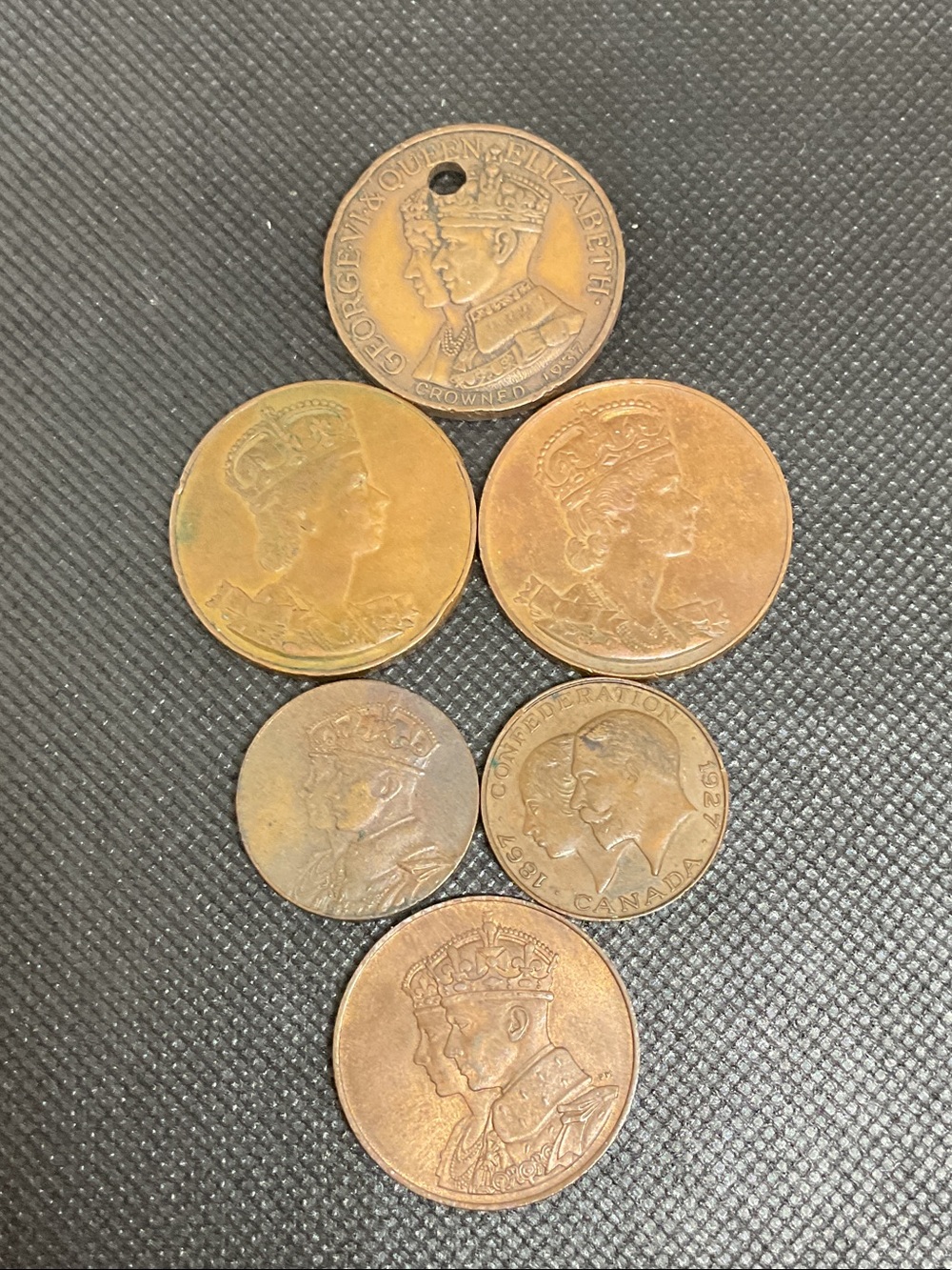Mixed Lot Royal Canada Confederation Medal _ Lot of 6